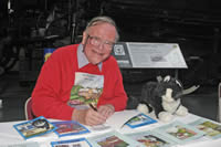 Alan at book signing